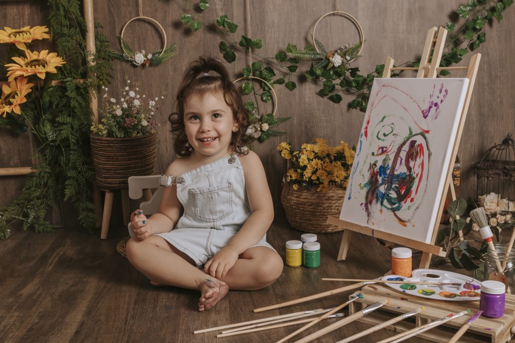 Sesión con pintura en rubi