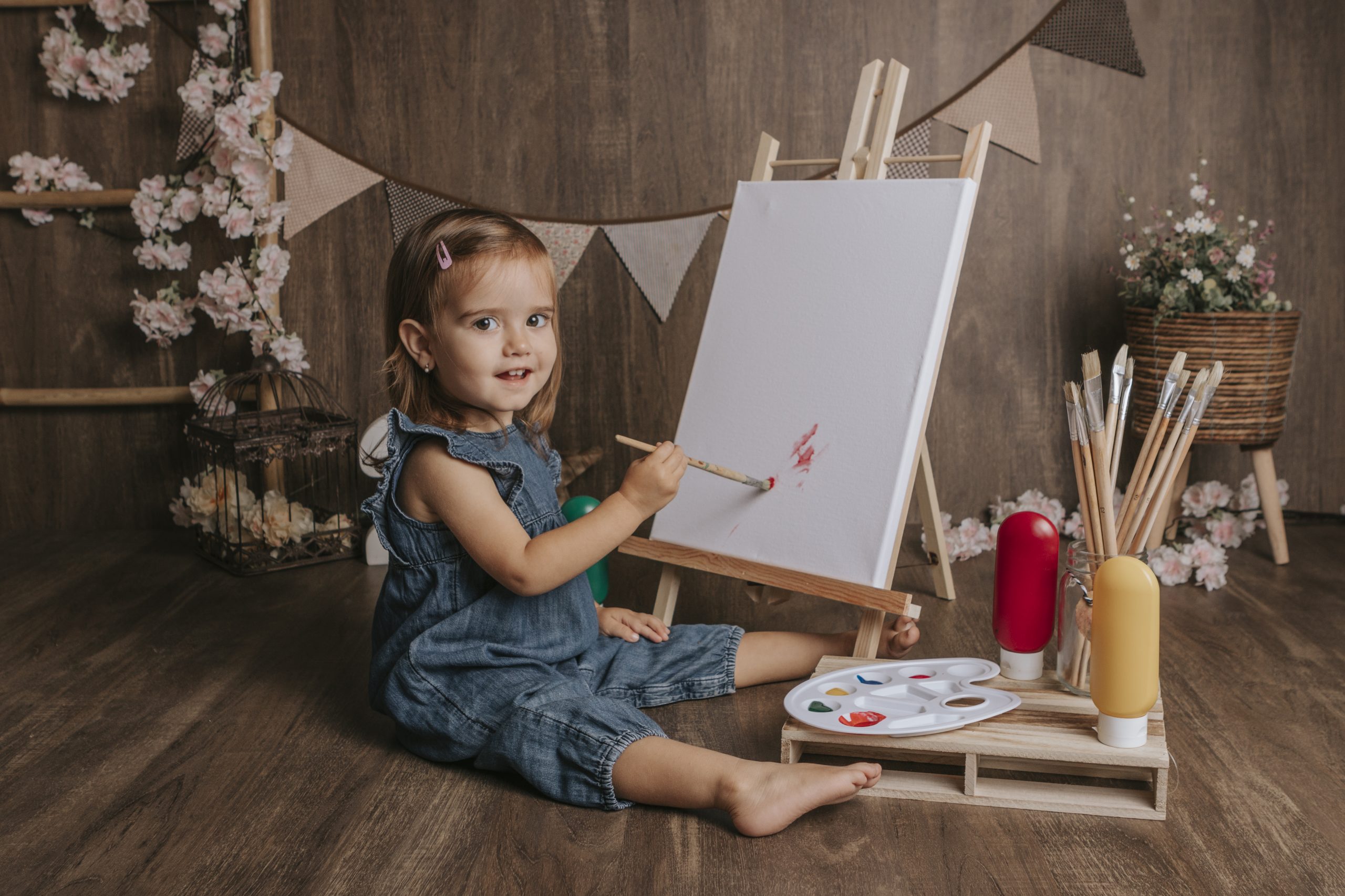 Fotografia smash paint