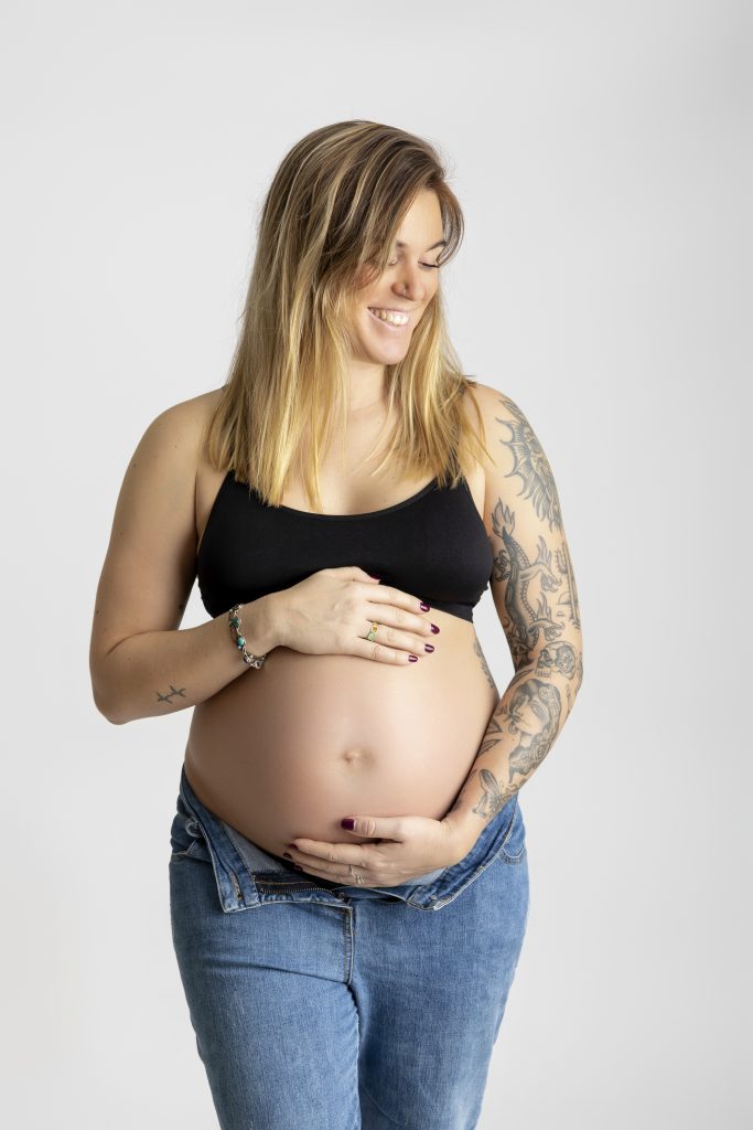 reportaje embarazo estudio barcelona