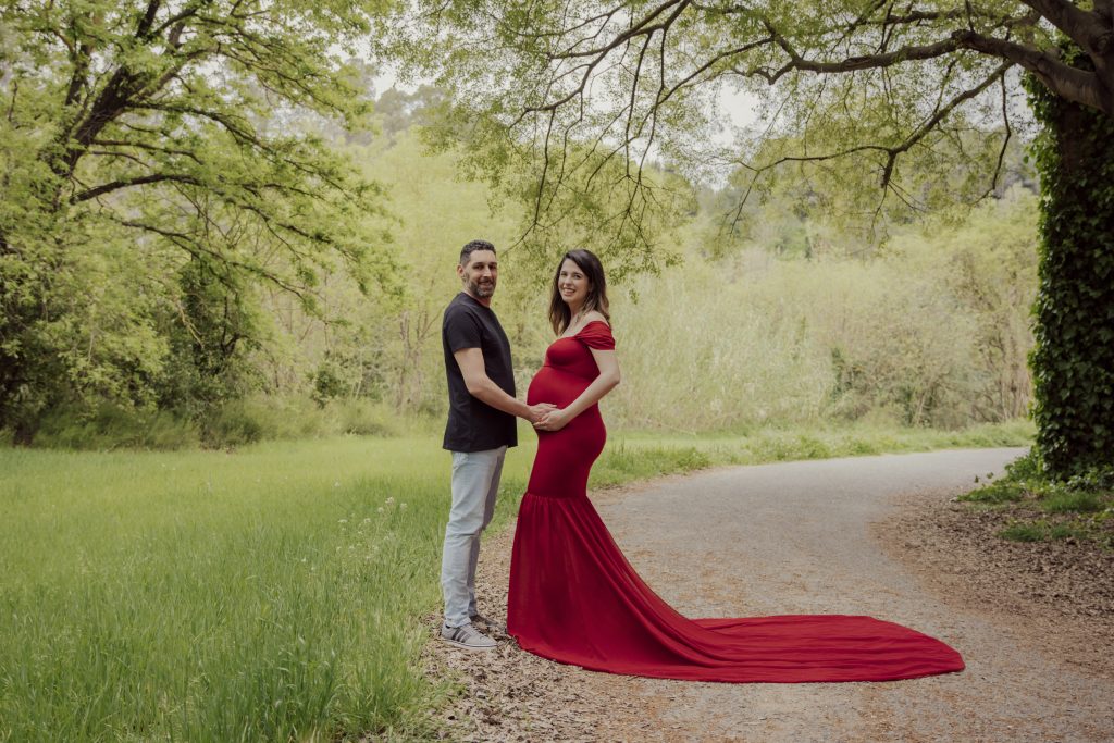 fotos embarazo exterior en Rubí Barcelona