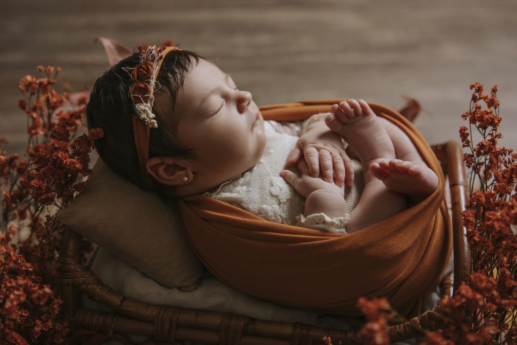 sesión bebé en rubí