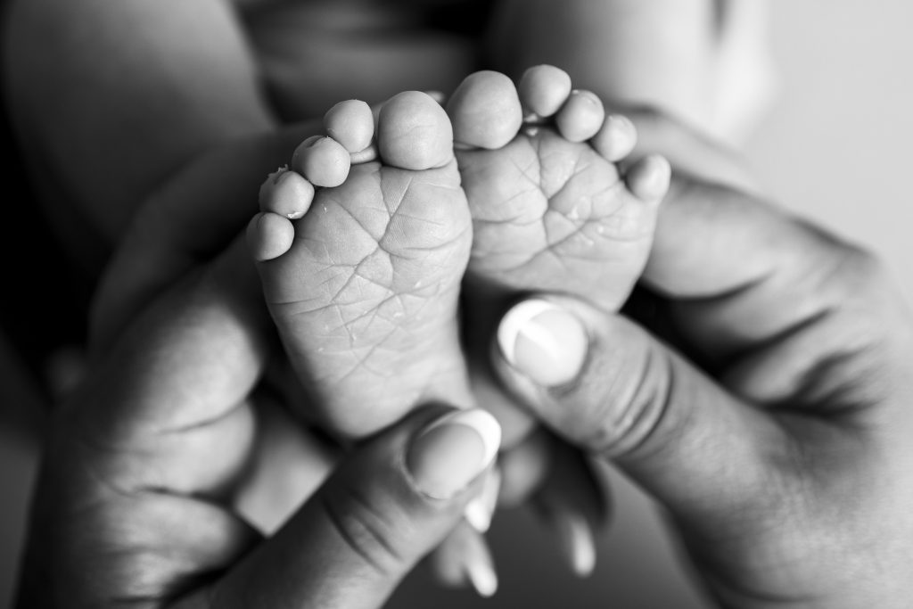 foto pies recién nacido